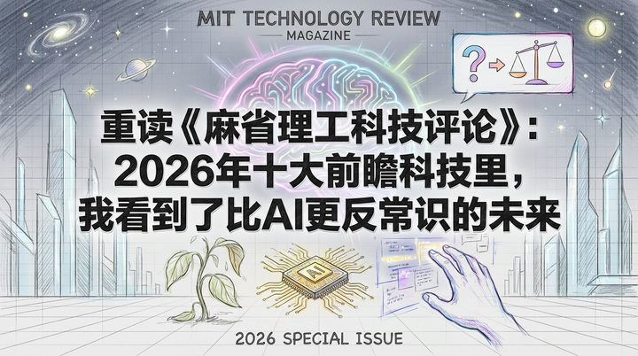 2026年十大前瞻科技：比AI更反常识的未来，我们该如何面对？