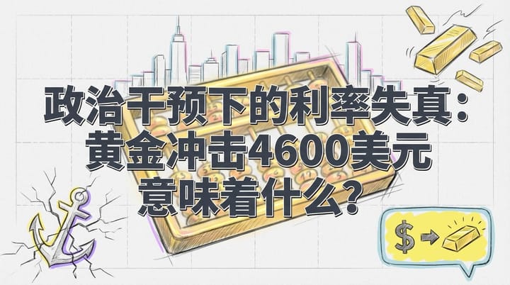 政治干预下的金融震荡：黄金破4600美元，你的财富如何保值？