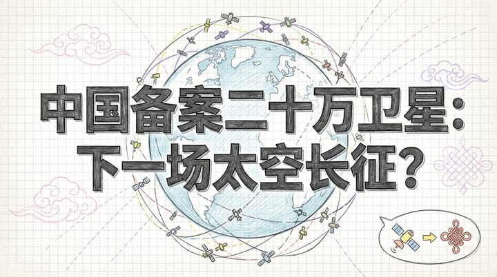 中国二十万颗卫星计划：太空战略的深层博弈