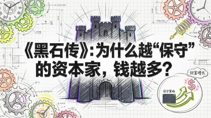 揭秘《黑石传》：为何最“保守”的资本家，钱反而越多？
