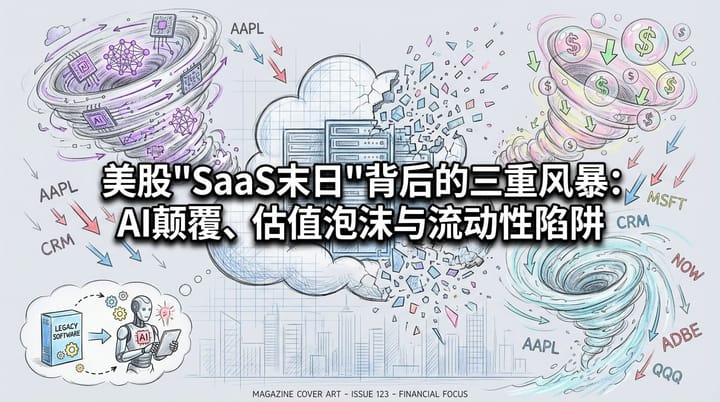 SaaS末日”背后的三重风暴：AI颠覆、估值泡沫与流动性陷阱