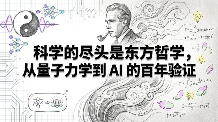 科学尽头遇东方：量子力学与AI如何百年验证古老智慧？
