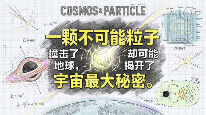 一颗「幽灵粒子」撞击地球，可能同时解开霍金辐射、原初黑洞与暗物质三大宇宙谜题
