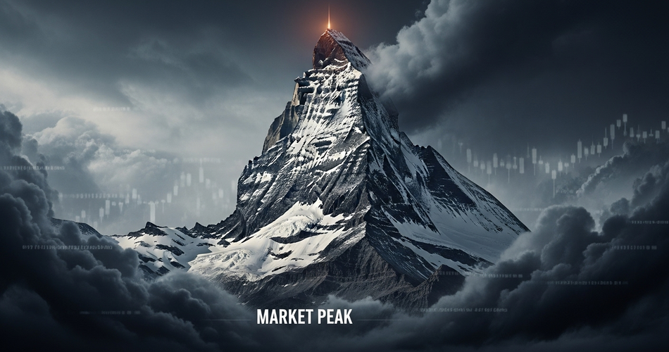 市场顶部警示：Market Cap/M2比率达3.0，机构大规模派发筹码给散户