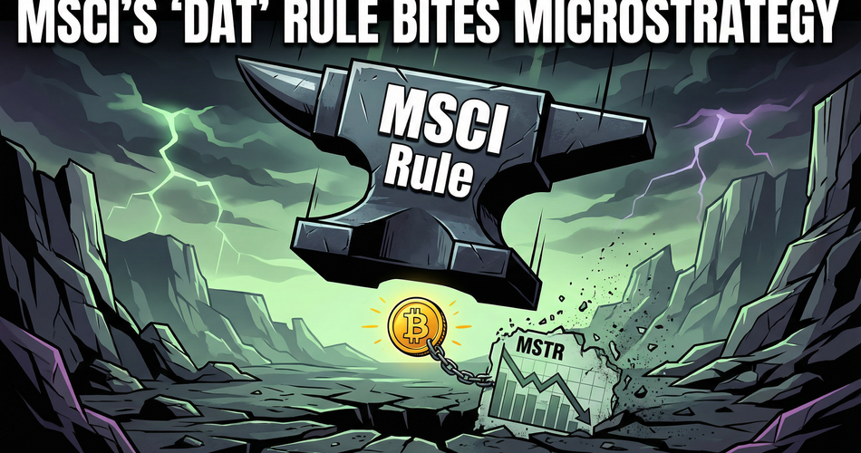 结构性阿尔法的终结与治理悬崖：MSCI 数字资产财库重分类的深度影响分析