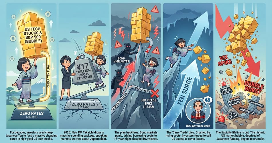 渡边太太的危险游戏：日本套息交易何时引爆美股？