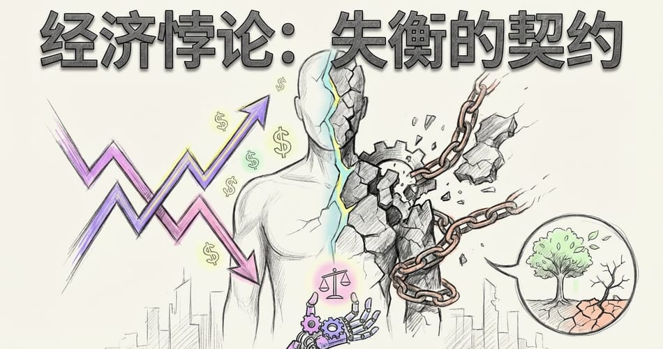 世界是个巨大的Bug？揭秘经济“煤气灯效应”与K型复苏的真相！