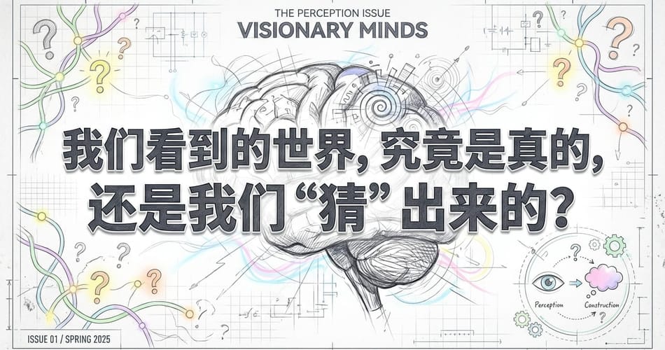 眼见不为实？你的大脑正在“预测”和“创造”现实！