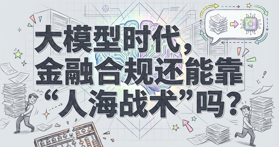 AI如何颠覆金融合规？从“连载小说”到“推理引擎”的创业传奇！