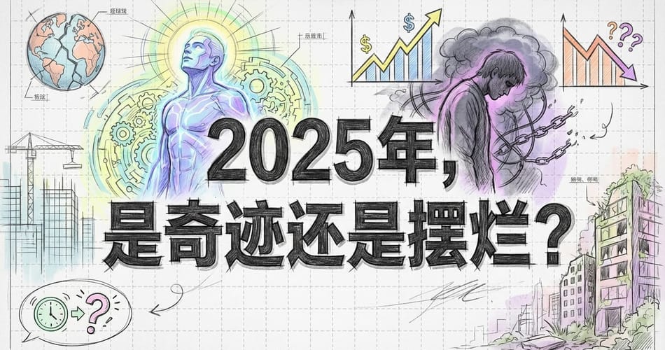 2025年，经济奇迹or集体“摆烂”？AI时代的认知冲突！