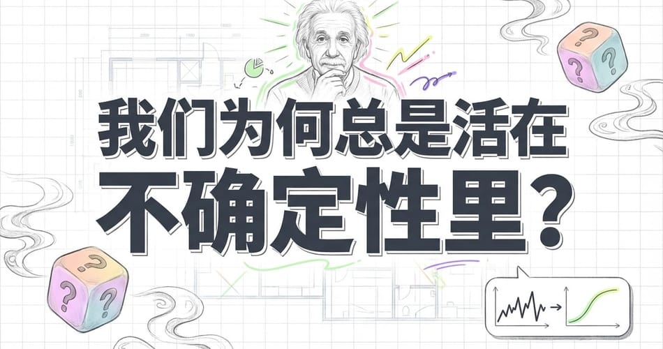 我们为何总活在不确定性里？理解《不确定性的艺术》，让你优雅地与风险共舞