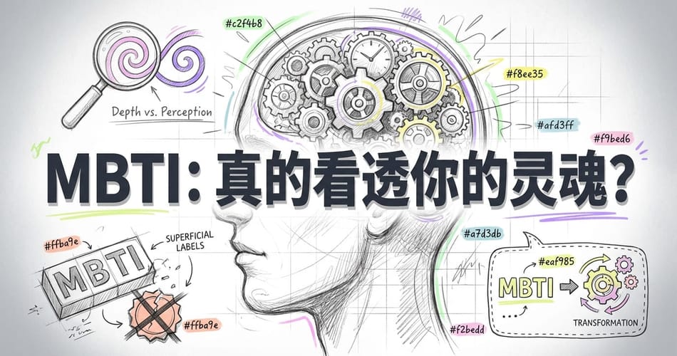 撕开MBTI表象：荣格八维认知功能如何解锁你的深层人格？