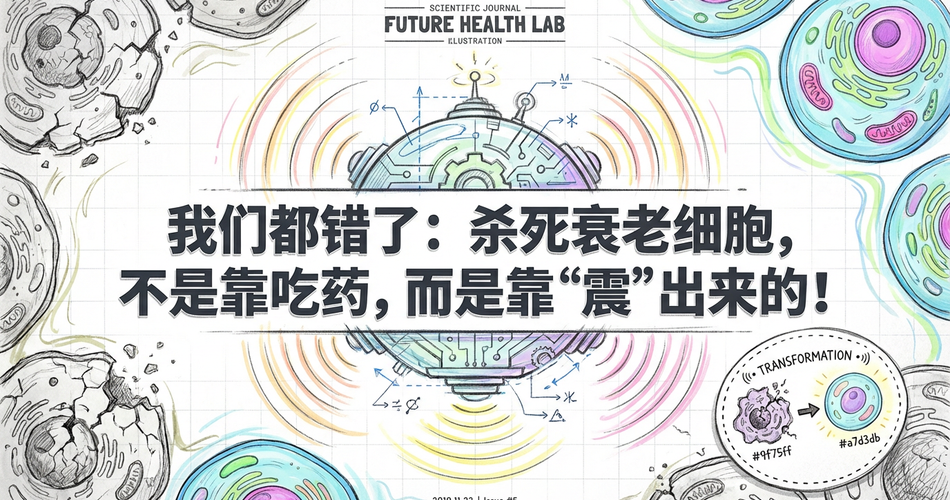 颠覆认知！中国科学家发现：清除衰老细胞，不靠吃药靠“振动”？