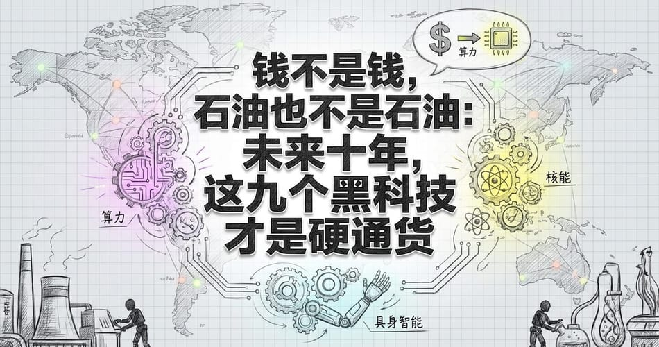 未来十年：硬通货不是钱和石油，而是这九大黑科技趋势