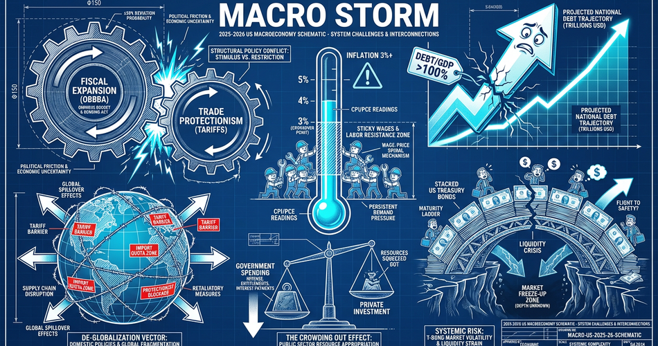 US on a Tightrope: Fiscal Experiment & Trade Wars in 2025-2026