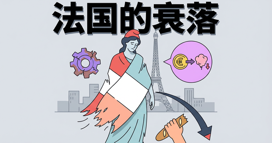 法国的“明信片”危机：高税收、低增长与深陷债务泥潭的“法兰西深渊”
