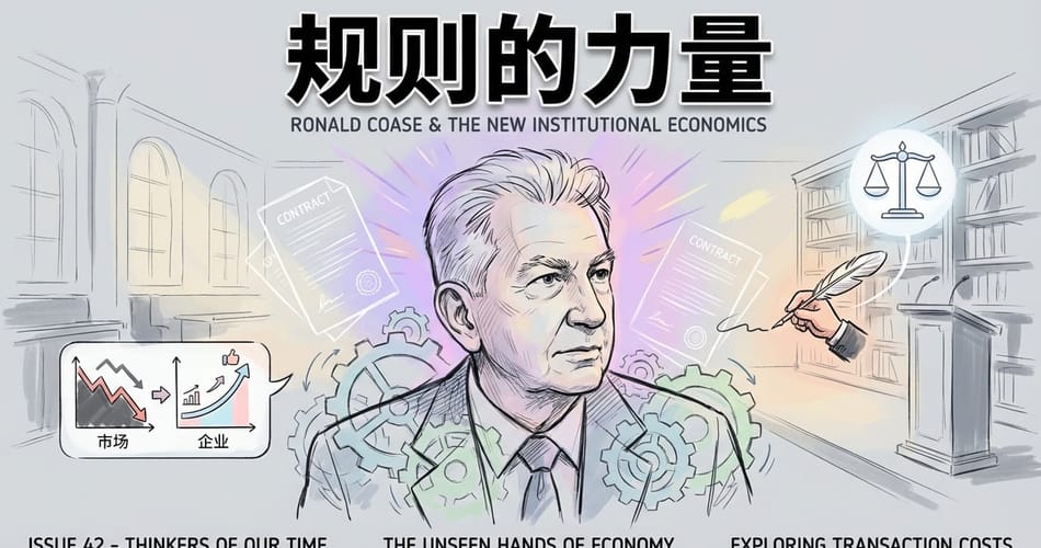 他从未投机股票，却颠覆了商业法则：科斯的思想如何重塑世界？