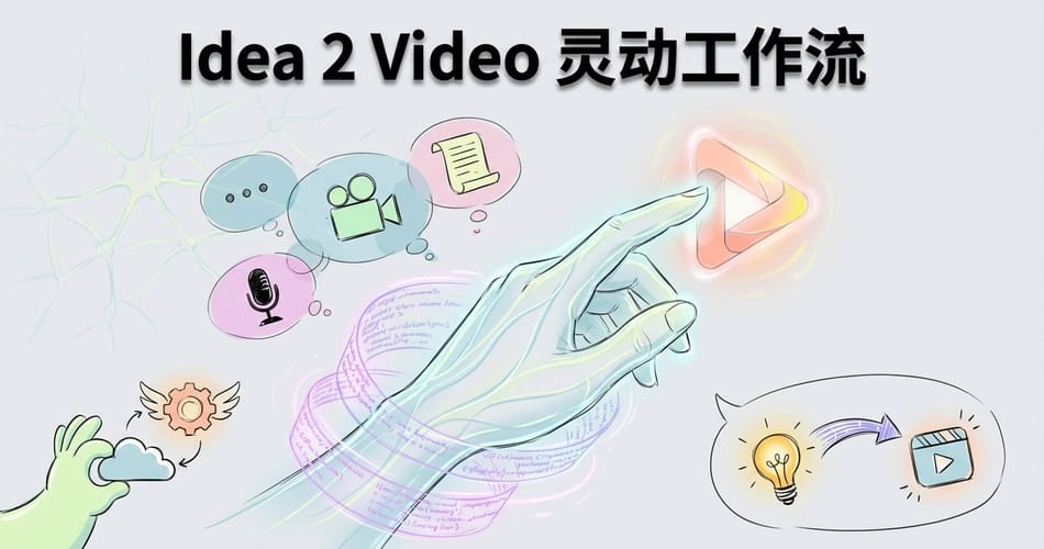 十分钟从灵感到视频：AI是如何变魔法的？