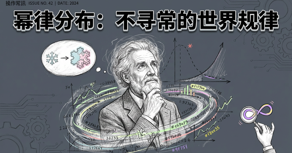 颠覆你的“常识”：为什么世界不是“平均主义”的？一文读懂“幂律分布”的底层逻辑