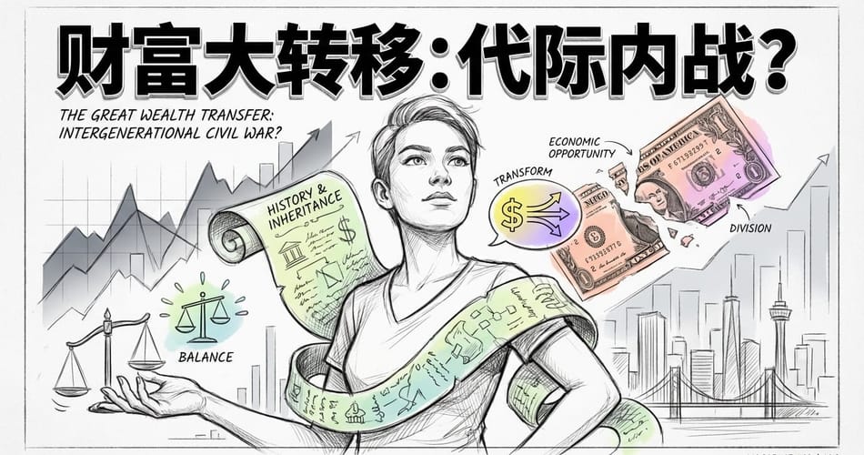 美国百兆财富大转移：一场你我都将被卷入的世代内战