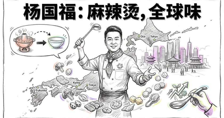 杨国福麻辣烫：从哈尔滨地下室到东京银座的“逆天改命”传奇