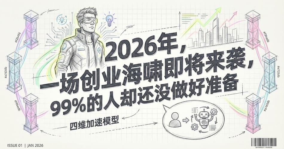 2026年创业海啸来袭：AI如何变革你的公司？