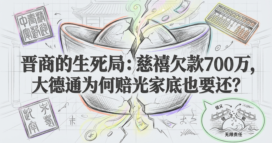 晋商生死局：为何赔光家底也要还慈禧700万巨款？
