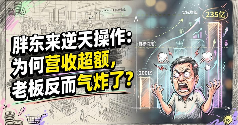 胖东来“逆天”操作：营收超目标，老板为何反而“气炸”？