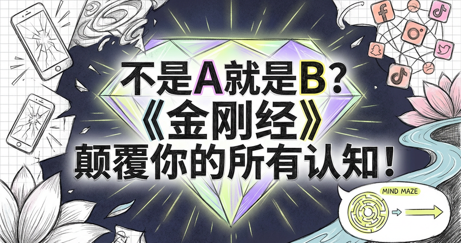 不是A就是B？《金刚经》颠覆你的所有认知！
