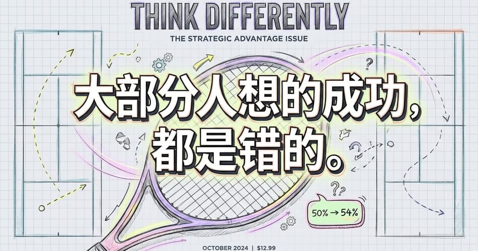 费德勒54%法则：你以为的成功，可能都是错的？
