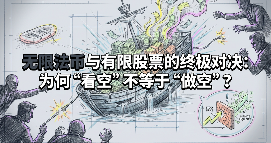 无限法币与有限股票的终极对决：为何“看空”不等于“做空”？