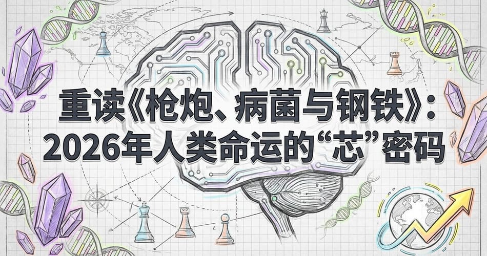 重读《枪炮、病菌与钢铁》：2026年人类命运的“芯”密码