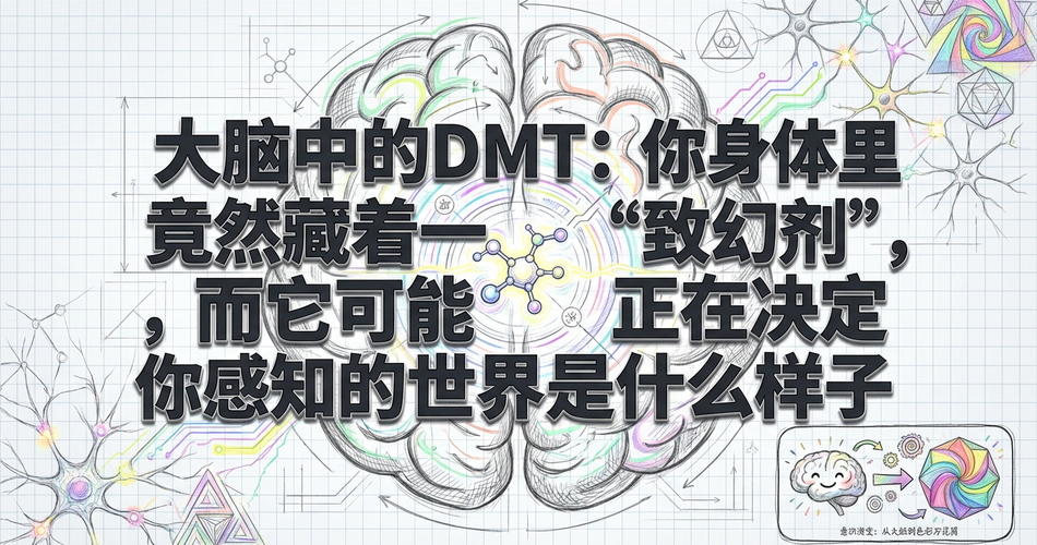 DMT：大脑中的“幻觉工厂”如何塑造你感知的现实？