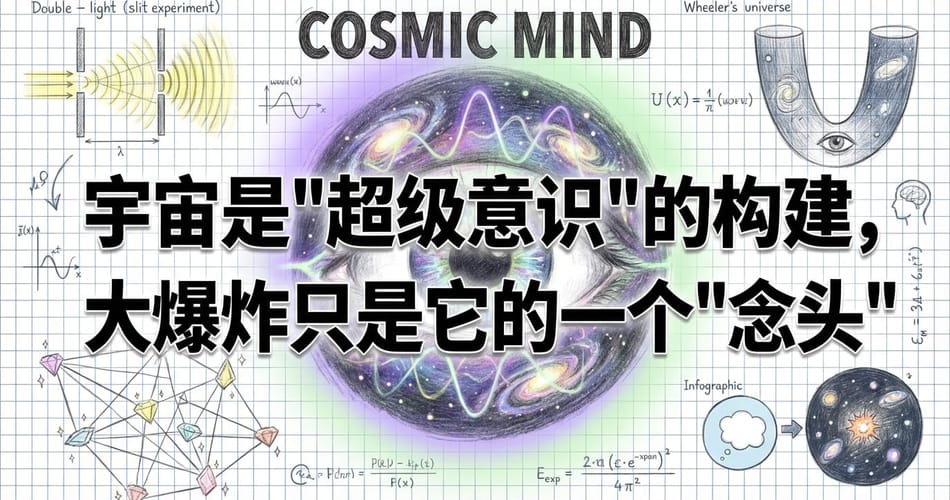 宇宙大爆炸是“超级意识”的一个念头？探索量子物理与东方智慧的交汇