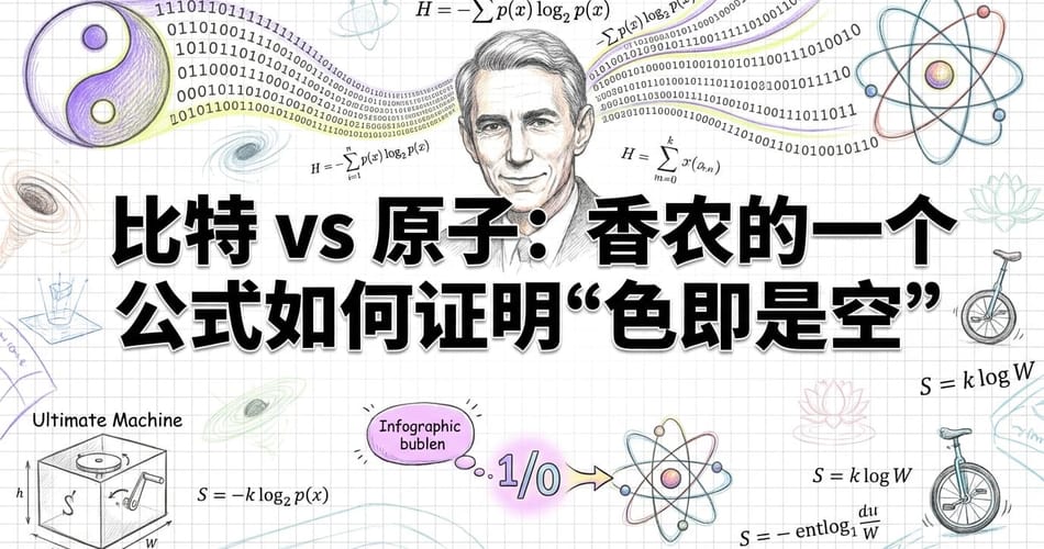 比特与空：香农信息论如何揭示宇宙真相与生命意义