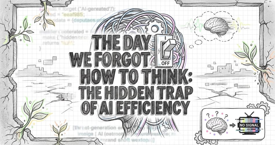 The Hidden Trap of AI Efficiency: How We're Forgetting How to Think