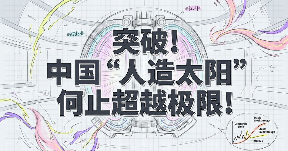 中国“人造太阳”EAST颠覆物理极限：格林瓦尔德极限竟是“纸老虎”？