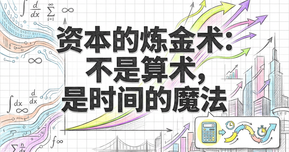 巴菲特骨子里的“微积分”：投资不是算术，是时间的魔法