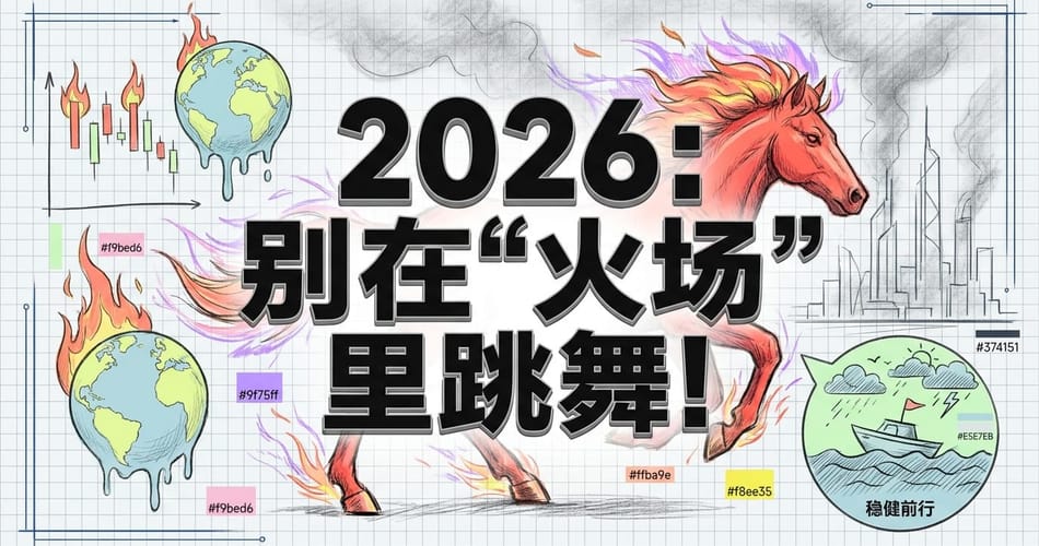 2026：全球经济的“赤马之年”？危机与机遇并存，你准备好了吗！