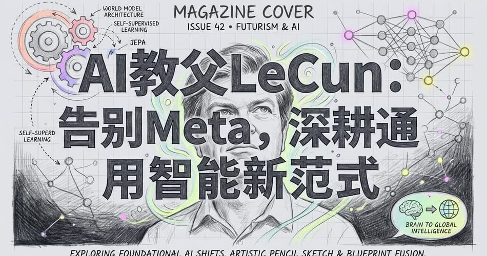 AI教父勒昆告别Meta，深耕“世界模型”重塑通用智能前景