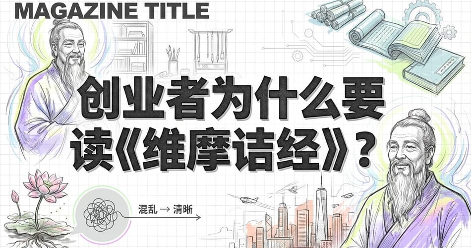 创业者必读！《维摩诘经》为何是现代商业世界的终极解药？