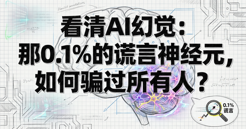 揭秘AI幻觉：0.1%的谎言神经元如何骗过所有人？清华研究深度解析