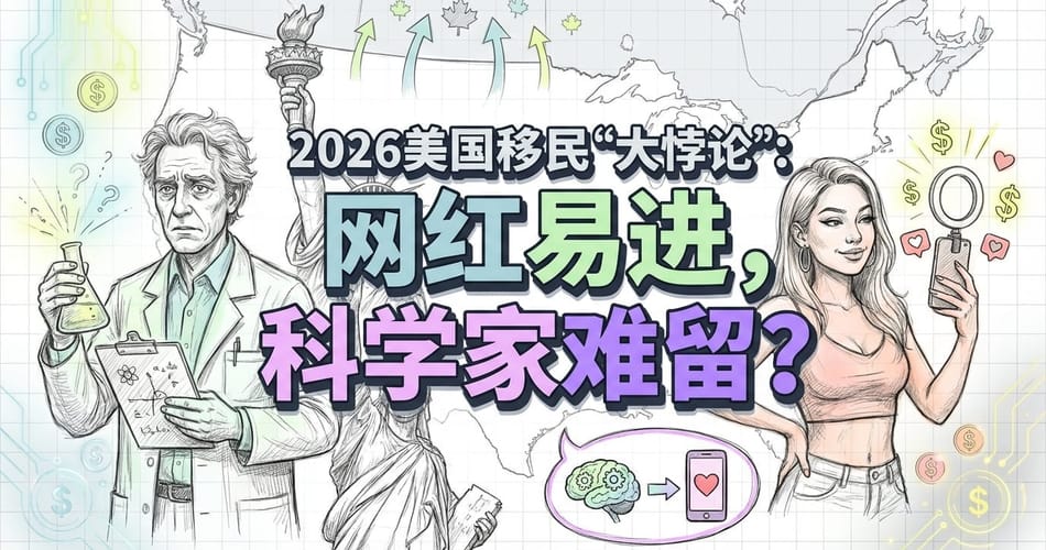网红易进，科学家难留？美国移民悖论揭示创新灯塔的危机