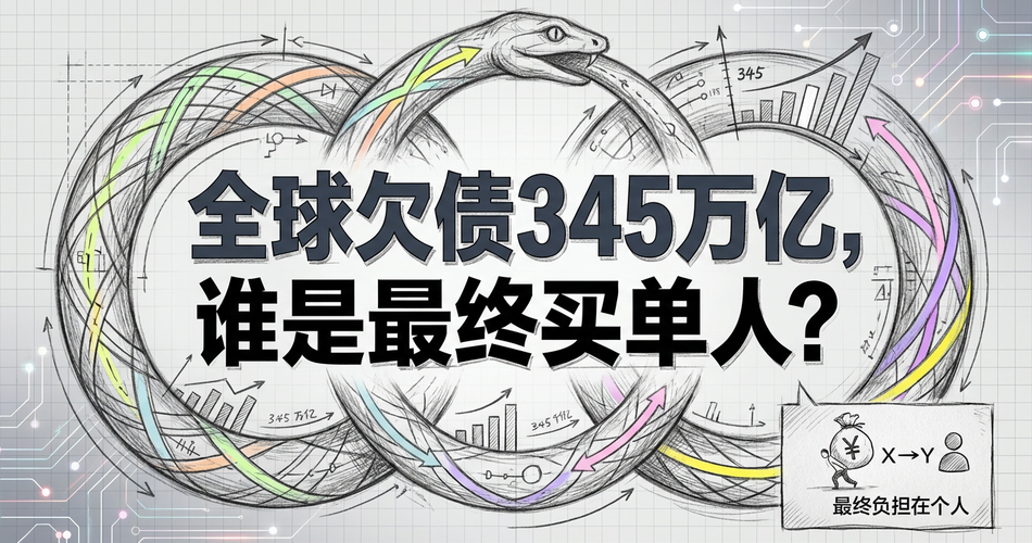 全球345万亿债务：谁是最终的买单人？