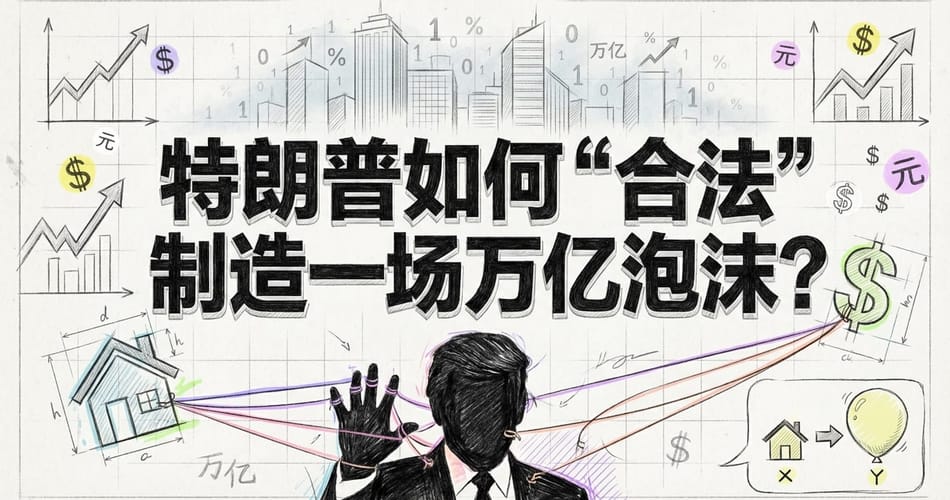 特朗普如何用一条推文制造万亿房产泡沫？深度解析背后的金融大棋局