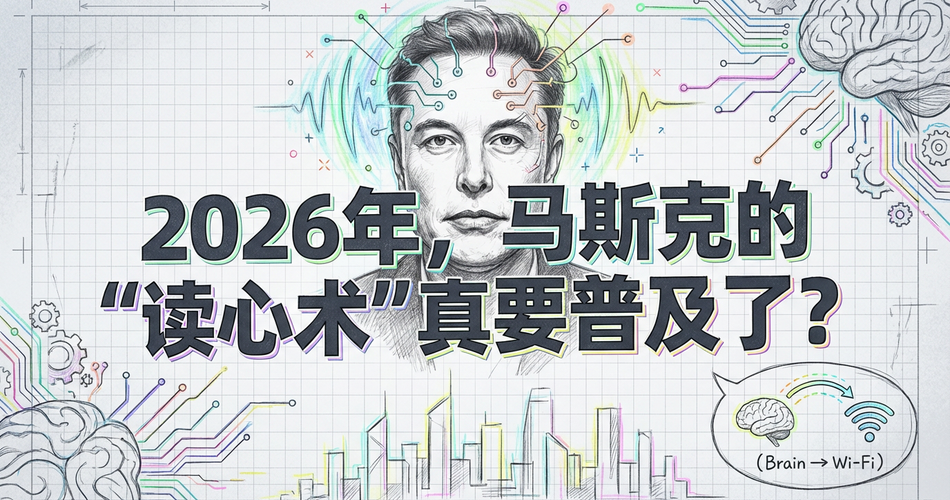 2026脑机接口战国时代：马斯克Neuralink霸主地位，中国双雄崛起！