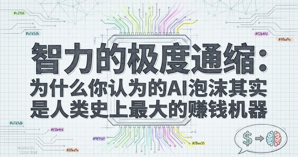 智力极度通缩：AI泡沫还是人类史上最大财富机遇？