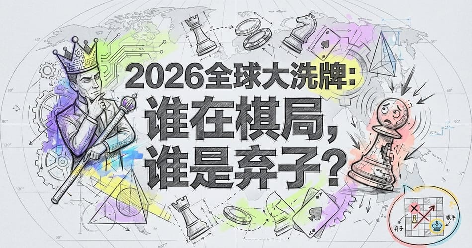 2026全球大洗牌：谁在棋局，谁是弃子？深度解析地缘政治与经济博弈