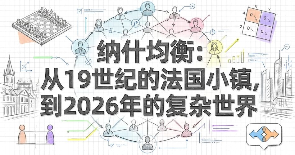 纳什均衡：读懂这颗博弈论皇冠上的明珠，看透世界运作的底层逻辑