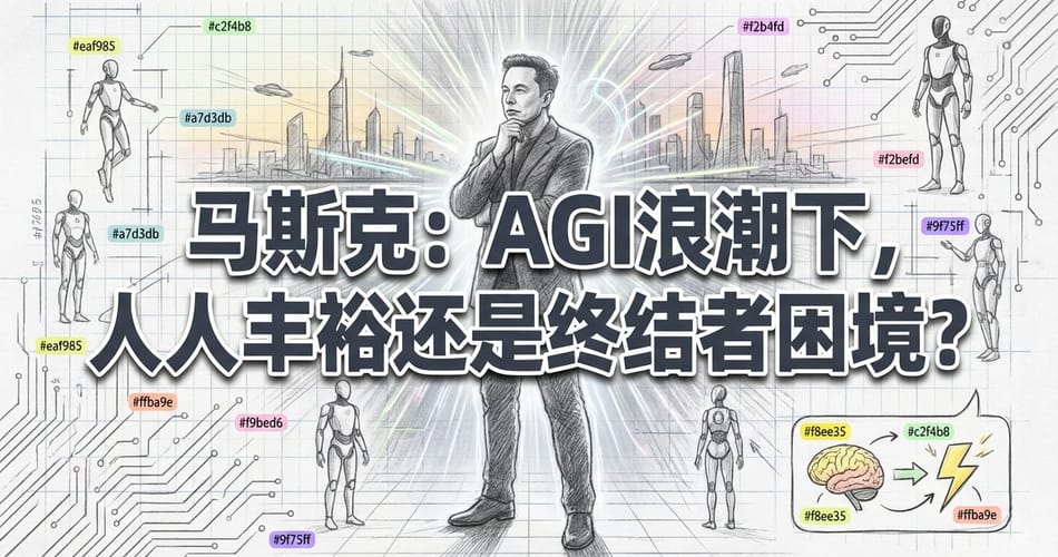 马斯克预言：AGI风暴下的未来生存指南——从丰裕社会到终结者困境？